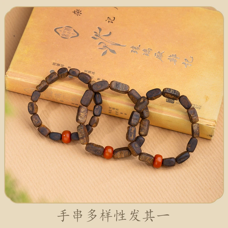 莺歌绿奇楠99分结香随形沉香板头料蜜蜡单圈多样性发其一