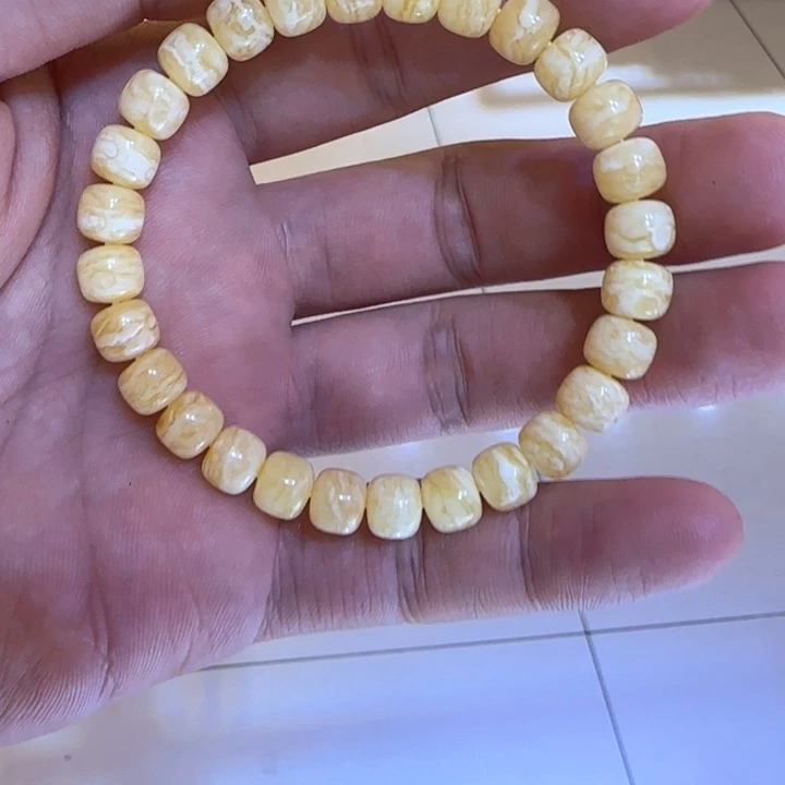 手链琥珀未镶嵌蜜蜡