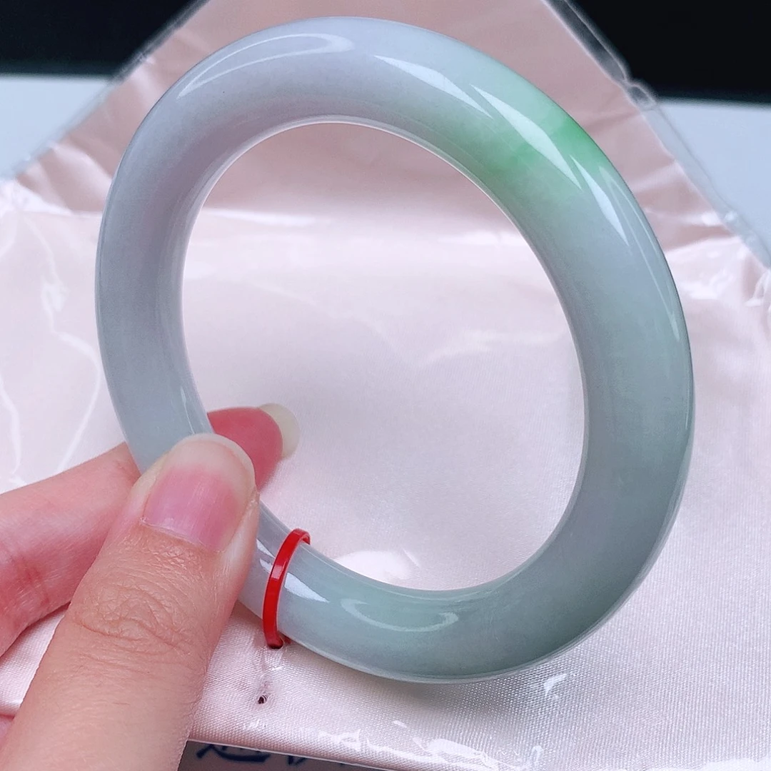 翡翠未镶嵌手镯59+圈0072