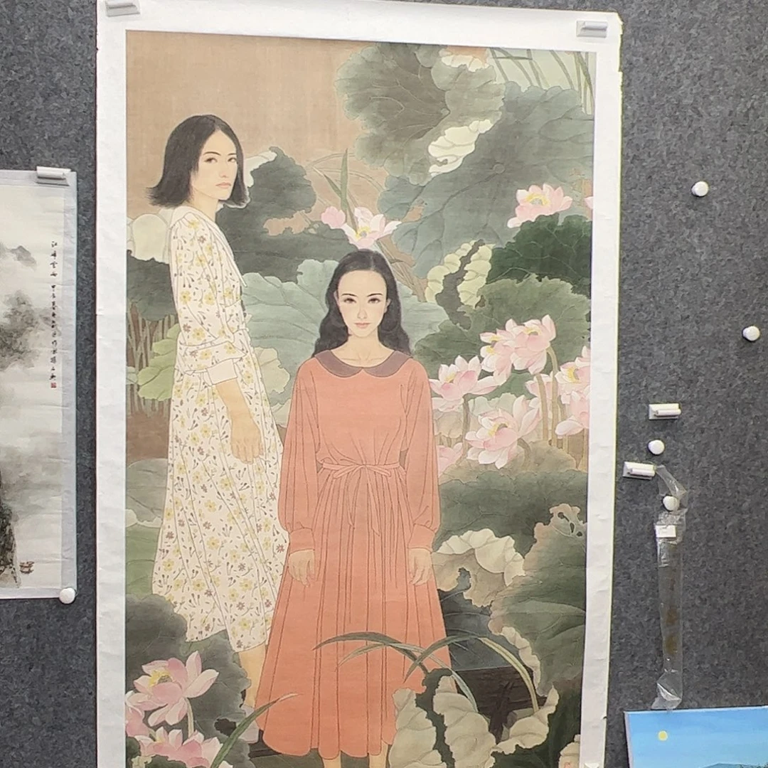 T***e纸本无（z9322）国展边缘 书画