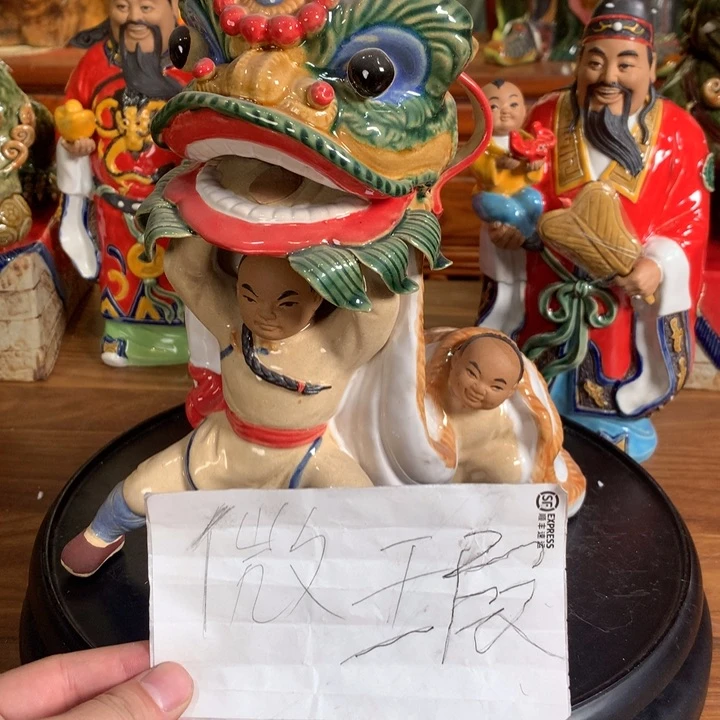 摆件黄飞鸿舞狮特价