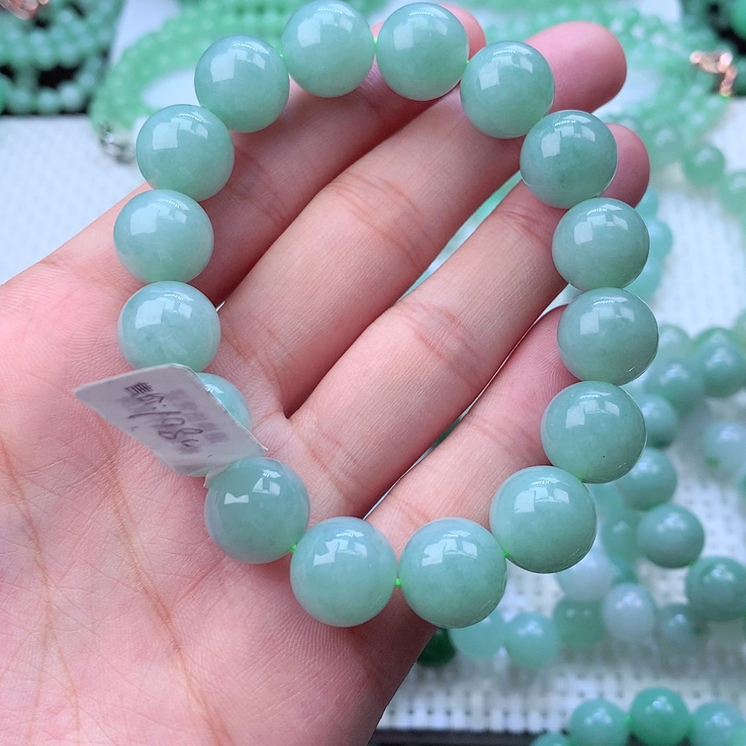 翡翠未镶嵌毛衣链