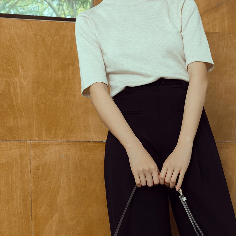 经典百搭女士套头毛针织衫时代双鱼