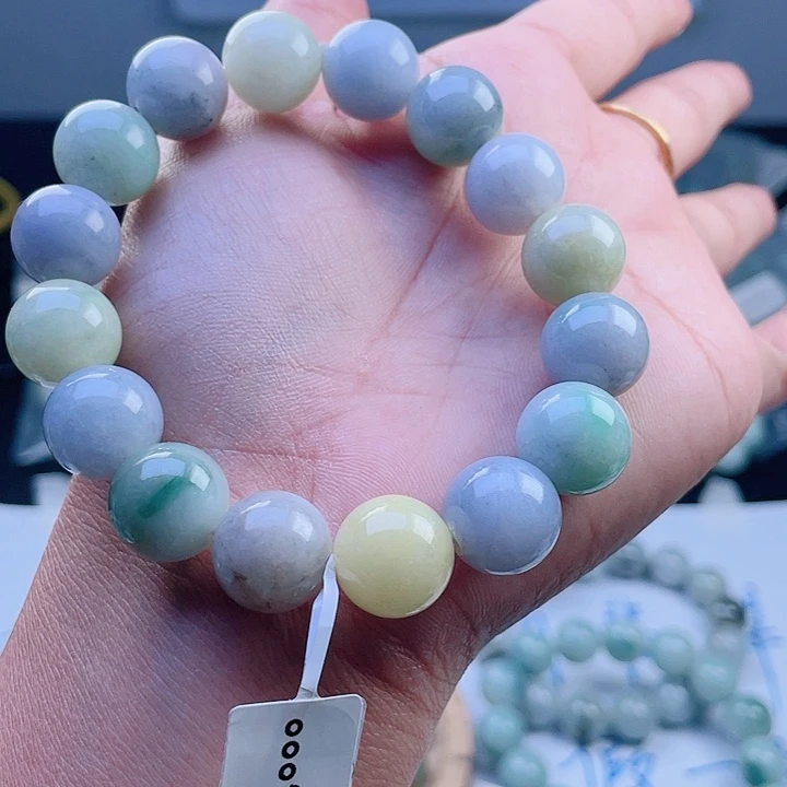 未镶嵌定制翡翠珠串