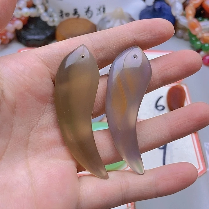 【闪购商品】未镶嵌玛瑙/玉髓珠宝半成品梦*