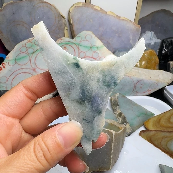 翡翠散珠缅甸翡翠65