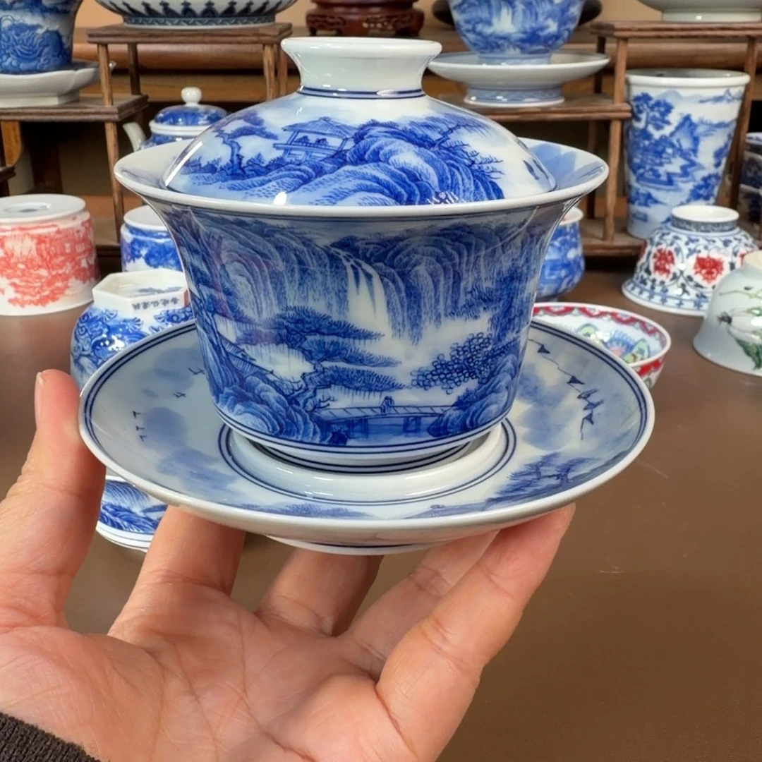 景德镇陶瓷手工手绘