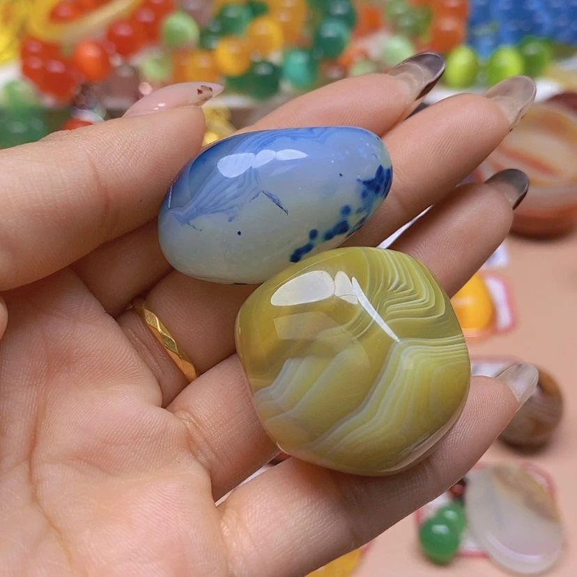 【闪购商品】玛瑙/玉髓颈饰未镶嵌花****妨