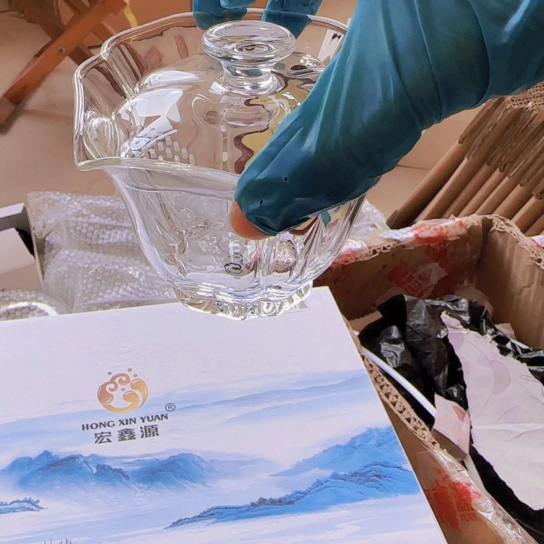 高硼硅玻璃茶水分离款W266