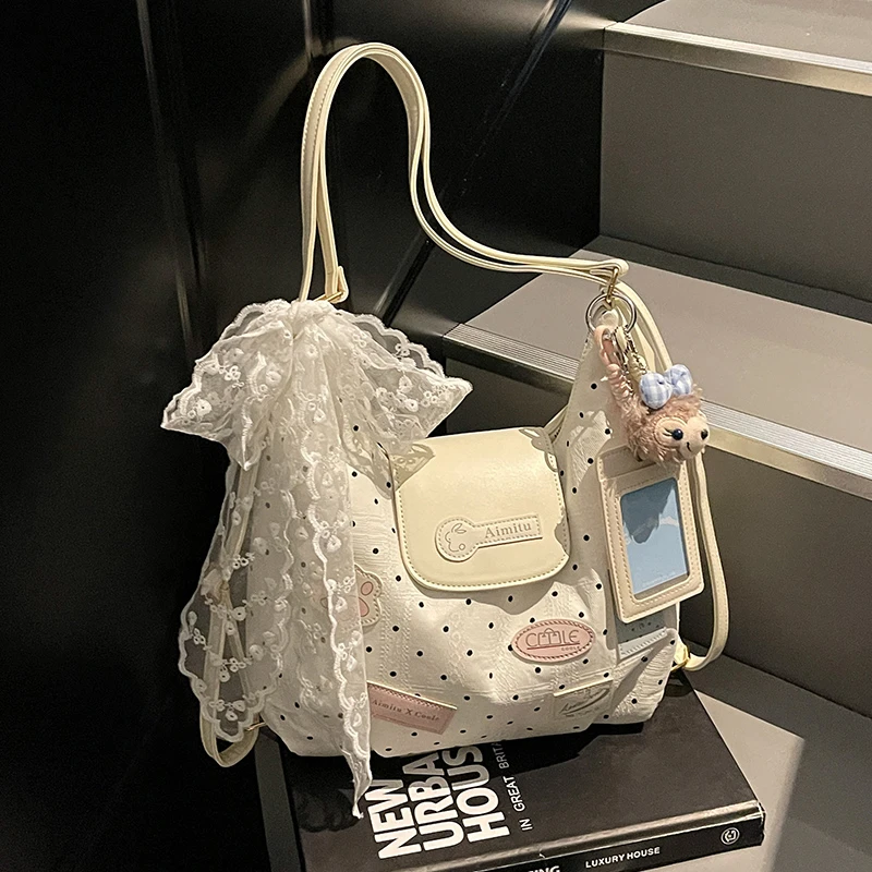 艾米兔女包2025新款百搭大容量包包单肩日常通勤休闲时尚双肩包