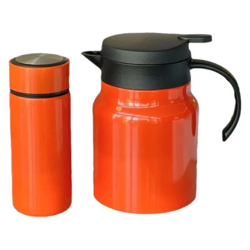 好事橙双水壶保温杯保温壶两件套