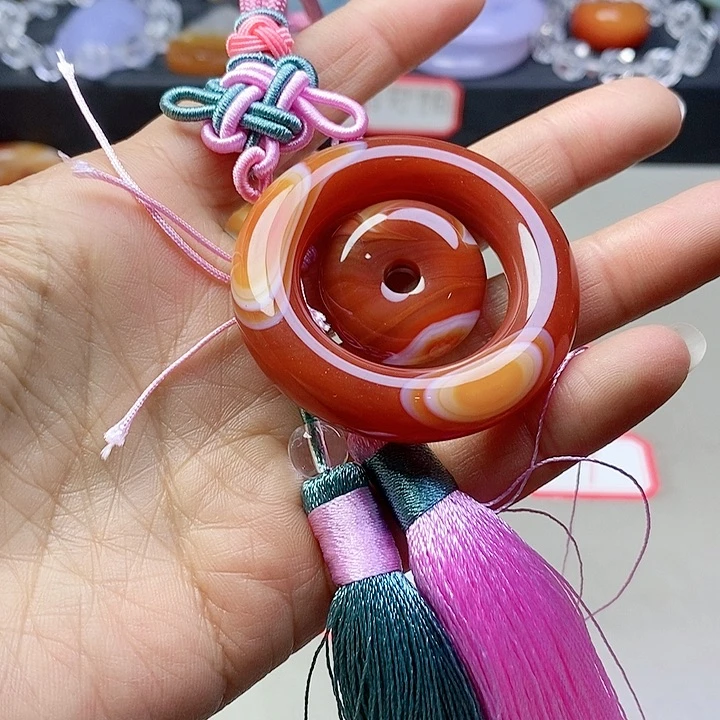 玛瑙/玉髓吊坠(不含链)未镶嵌?**?