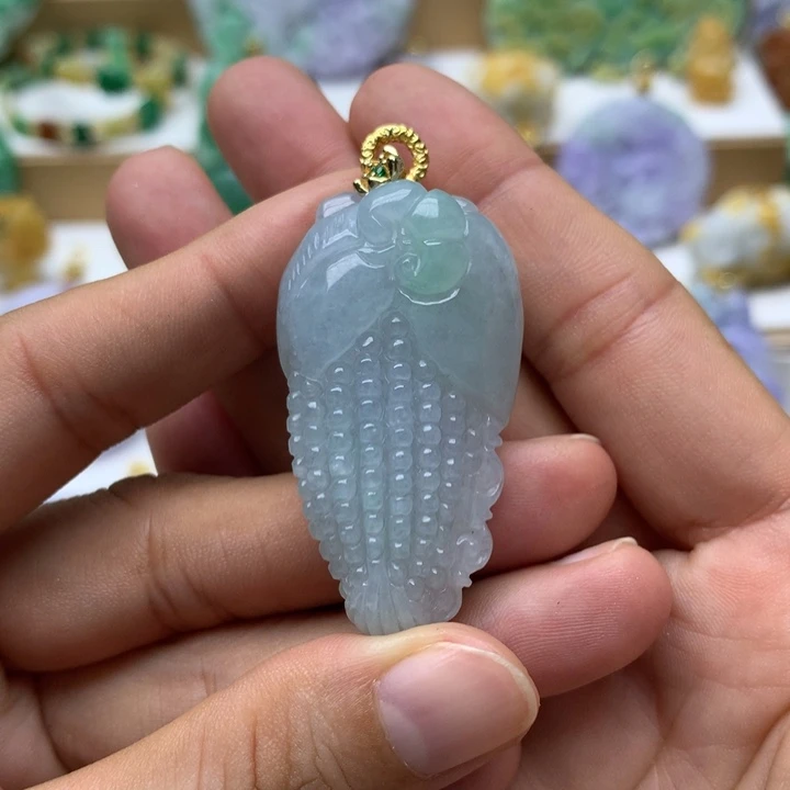 颈饰未镶嵌翡翠翡翠