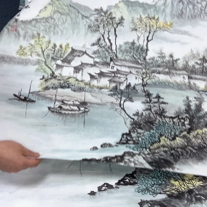 国画纯手绘作品欣赏图