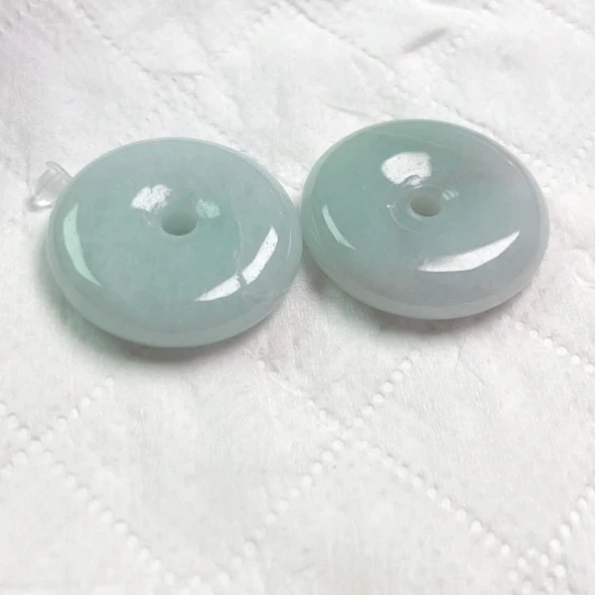 翡翠颈饰未镶嵌平*吊坠