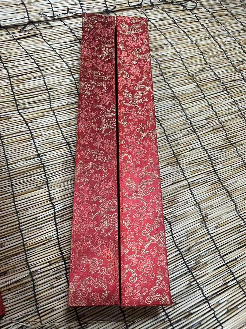 【D 锦盒画两个 】茂尨旧物   精品精选