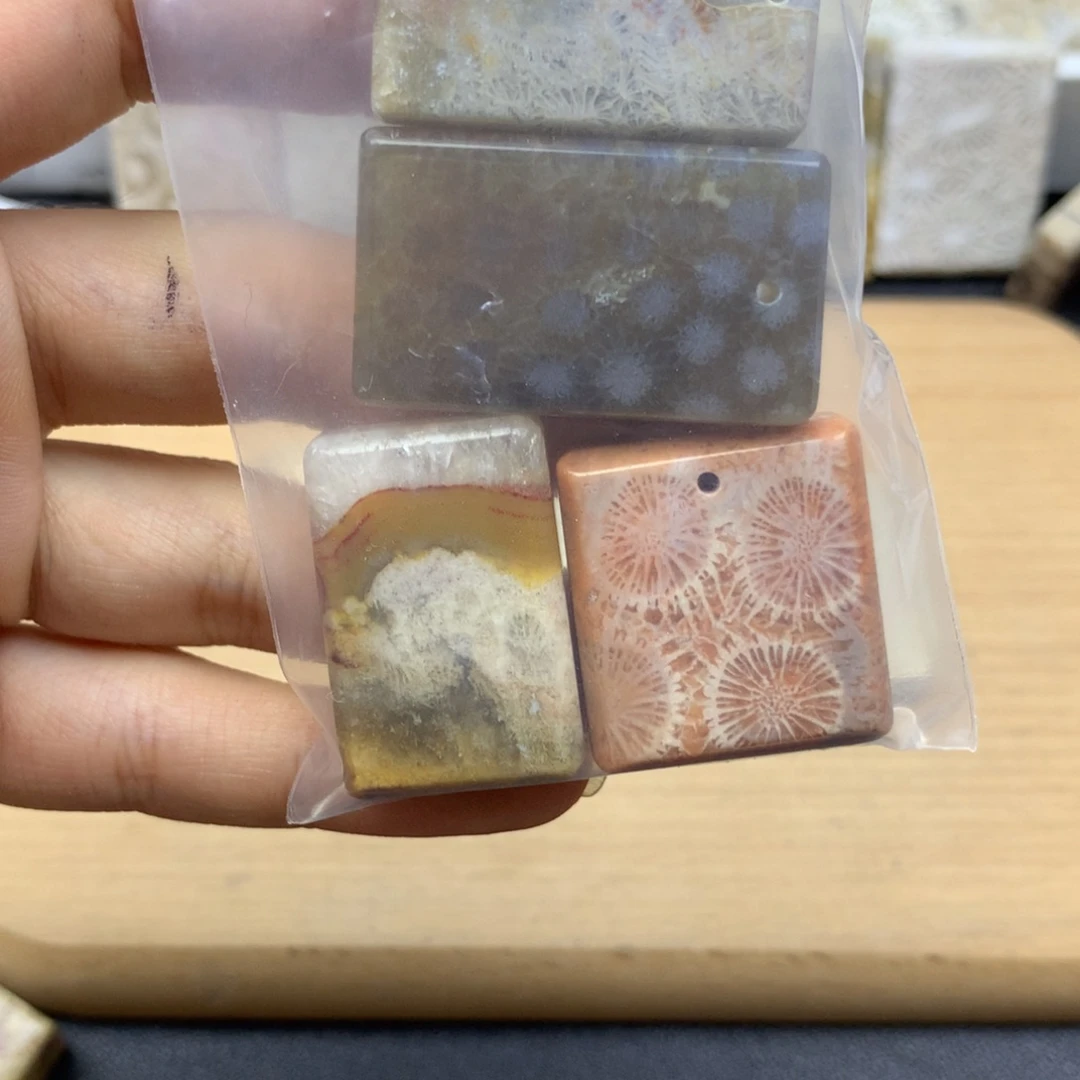 e***e硅化珊瑚（珊瑚玉）未镶嵌