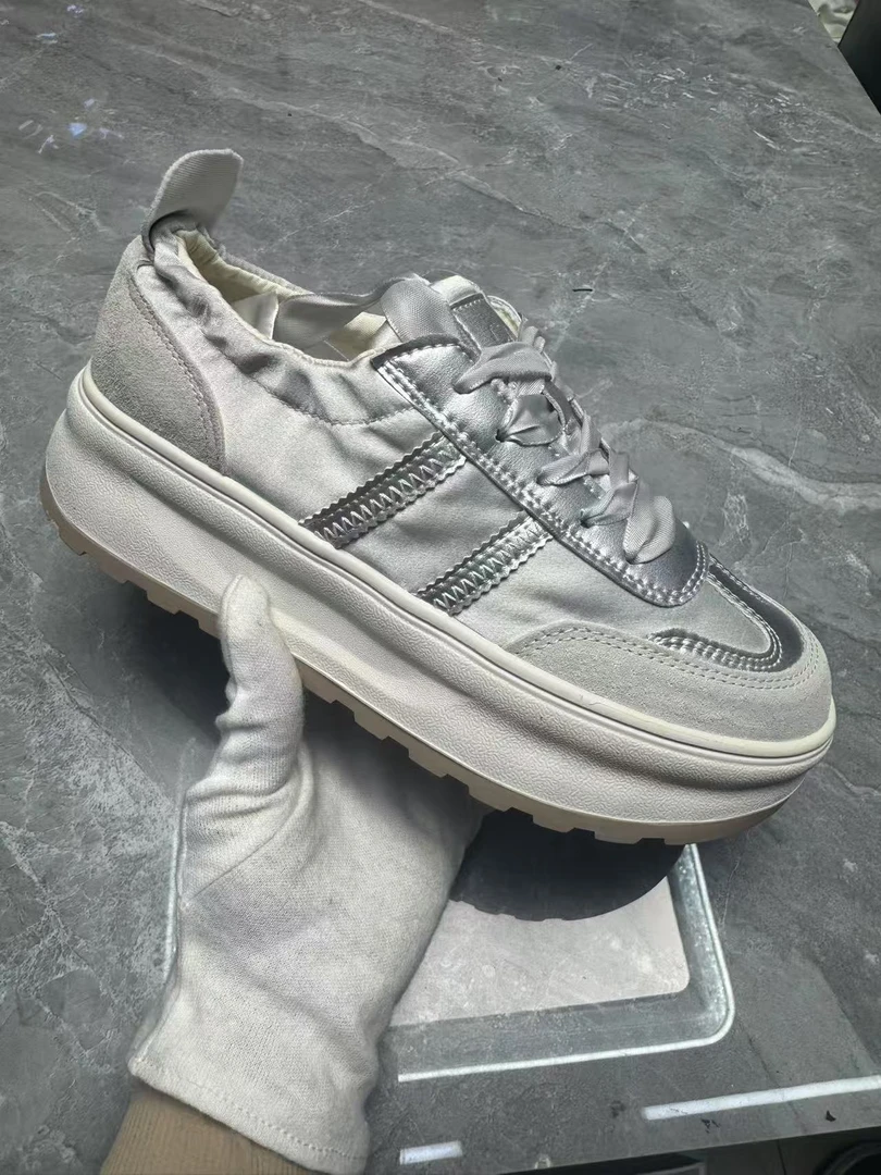 单鞋厚底时尚休闲鞋5033（银）