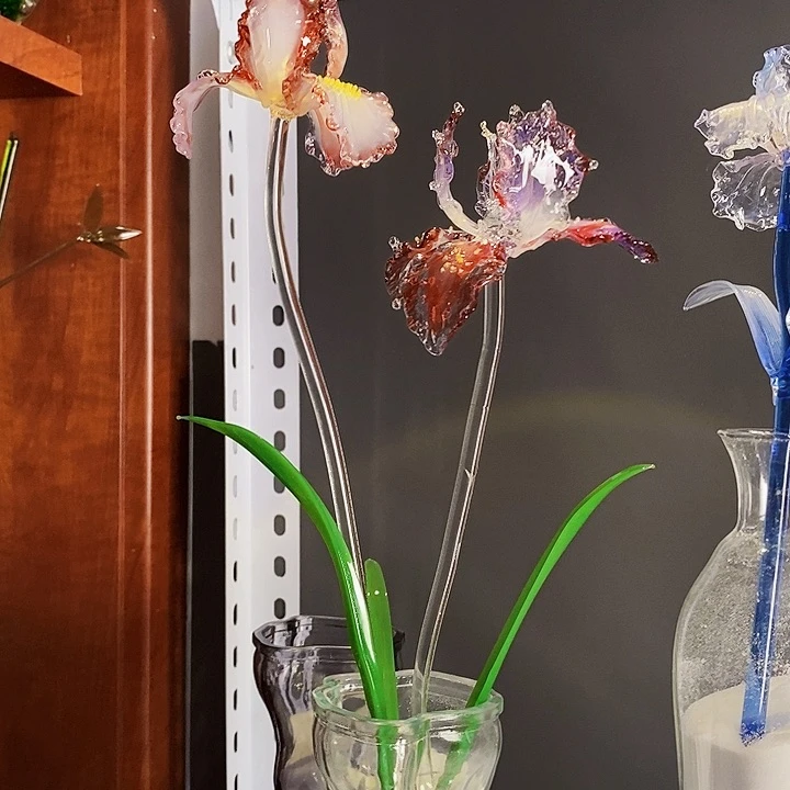 琉璃手工艺品用****3花花