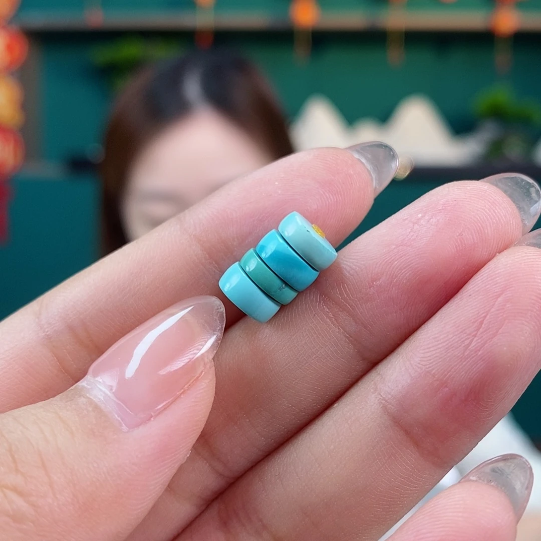 绿松石珠宝奇石未镶嵌