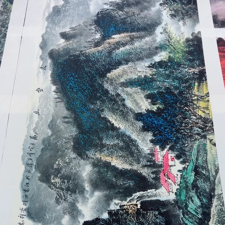 手绘作品全场放漏