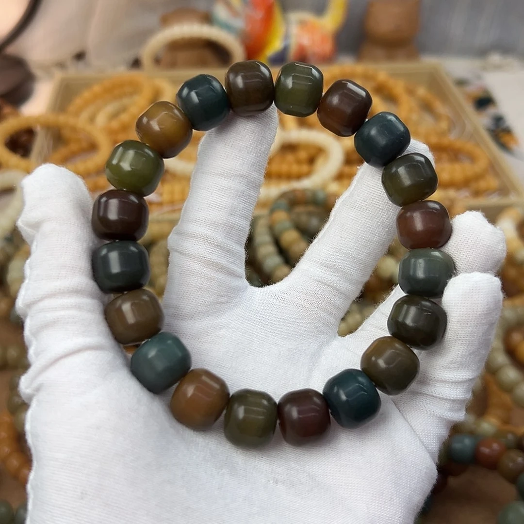 菩提根/象牙果手串14干磨油糕五分钟252