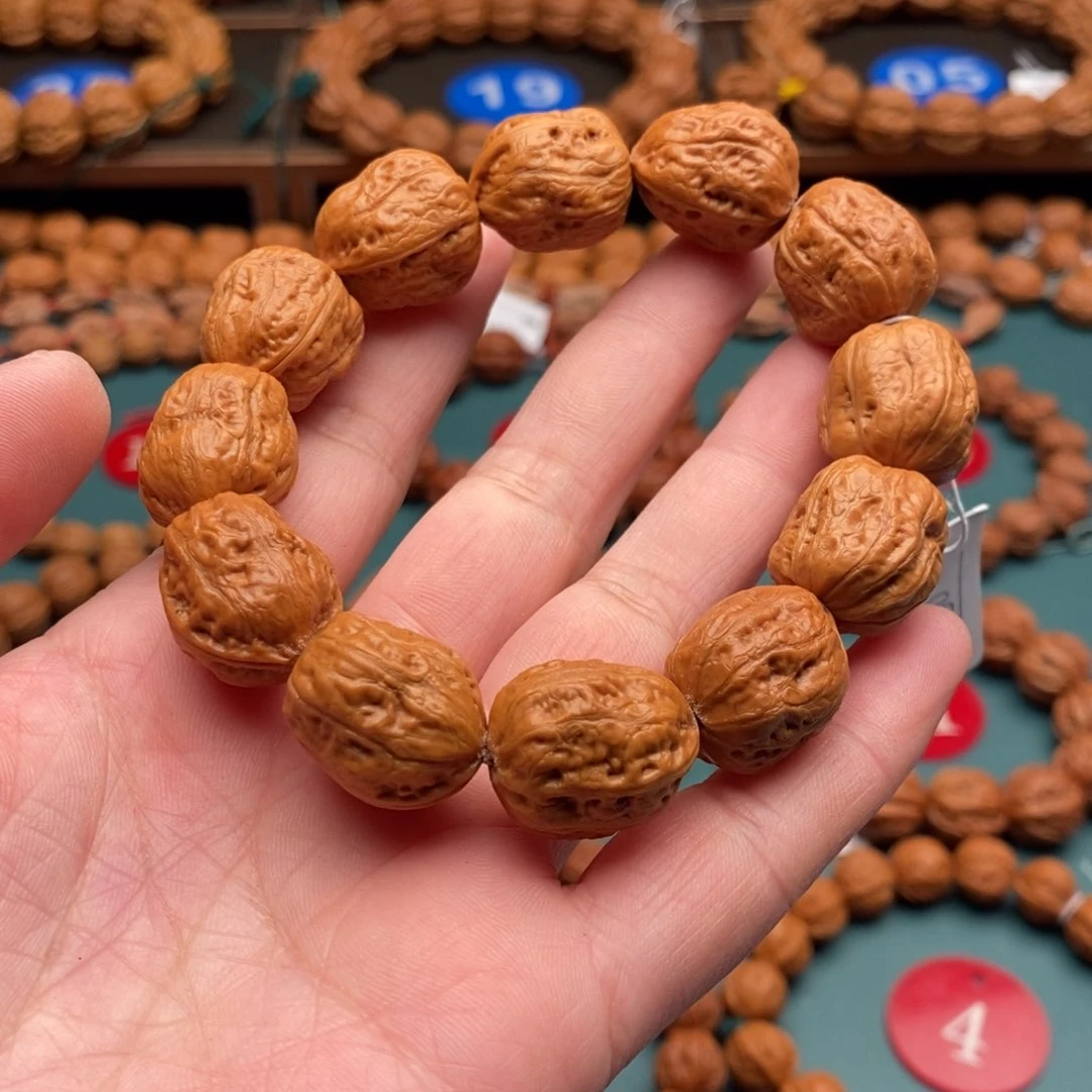 文玩核桃手串17尺寸蛙