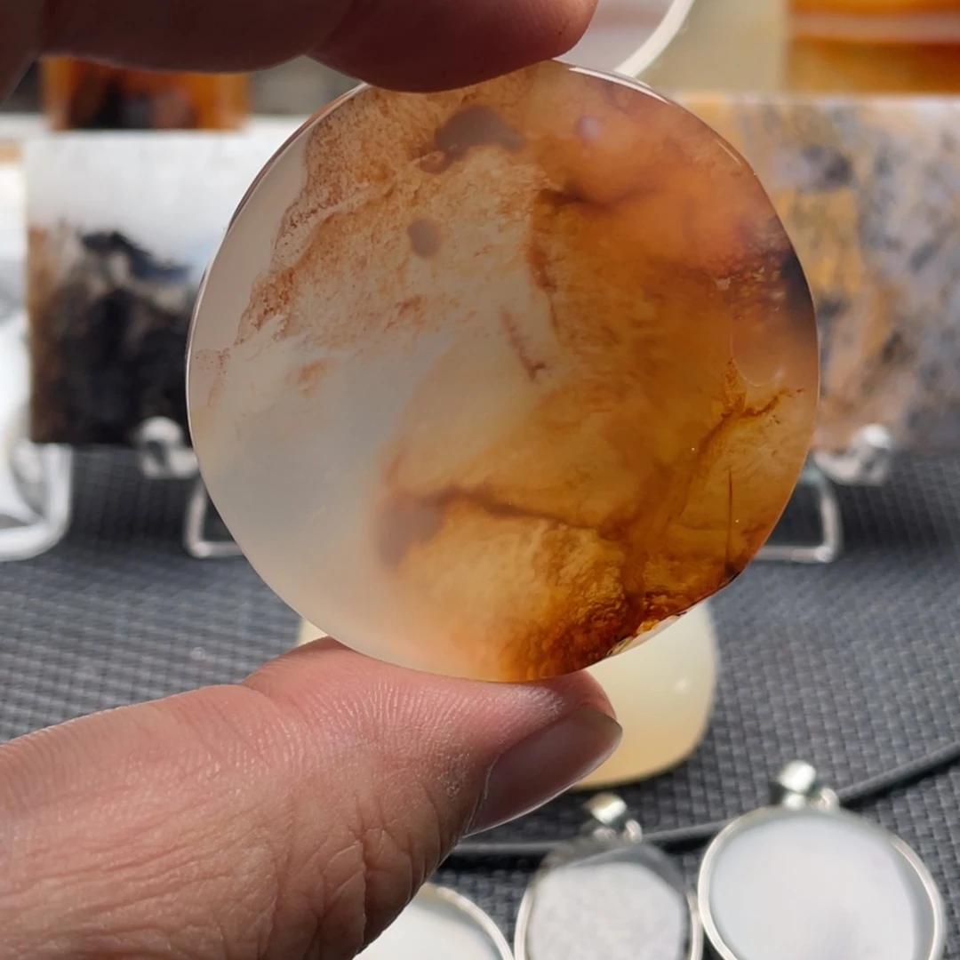 玛瑙/玉髓未镶嵌颈饰