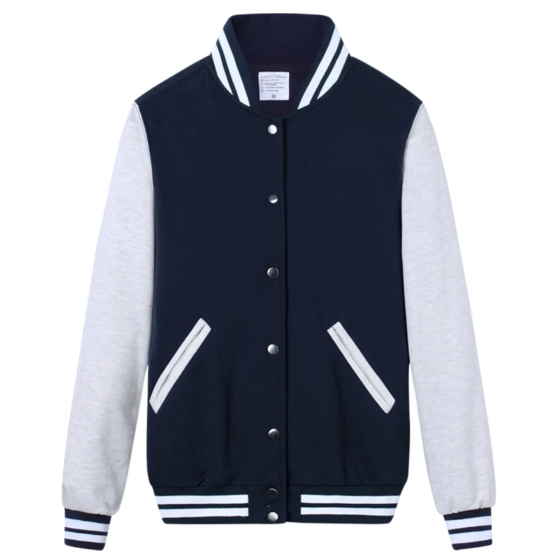 情侣款棒球服外套BQF10