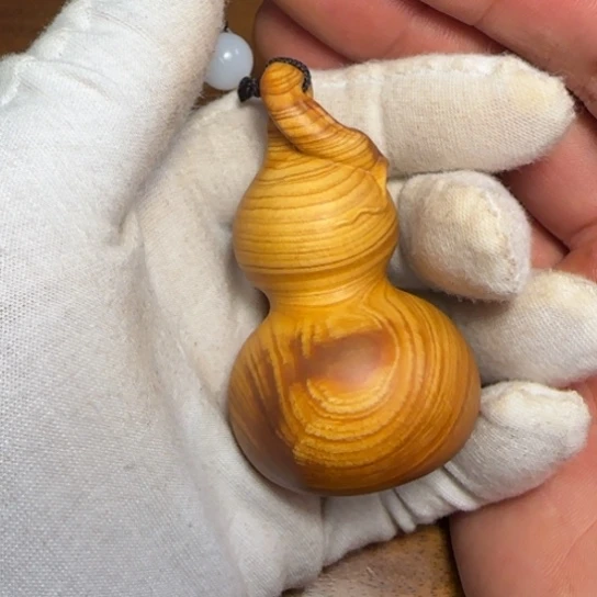 柏木（崖柏）全陈化老料把件