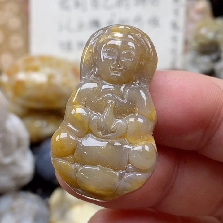 颈饰未镶嵌硅化珊瑚（珊瑚玉）小