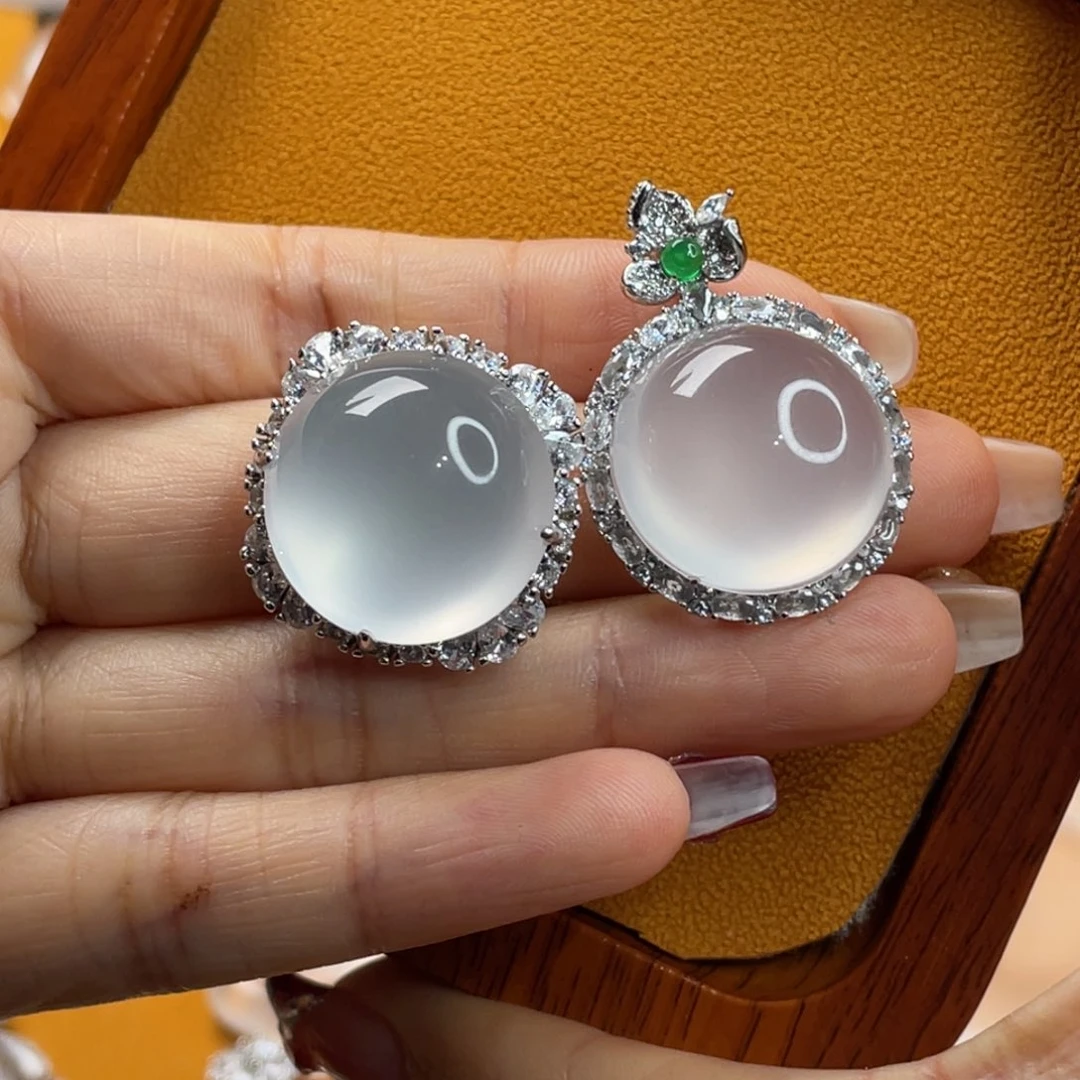 石英质玉颈饰银S925镶嵌李****c戒指530吊坠450