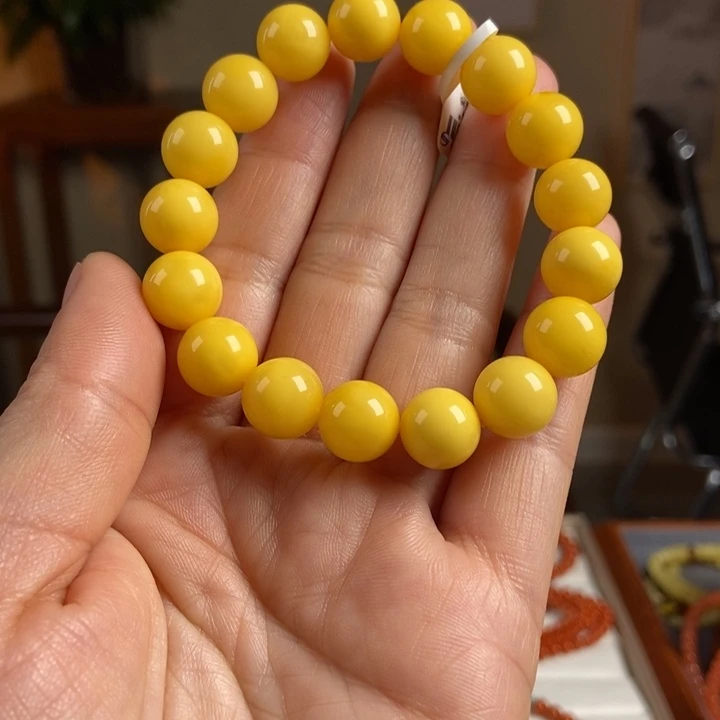 琥珀手链未镶嵌蜜蜡手串11