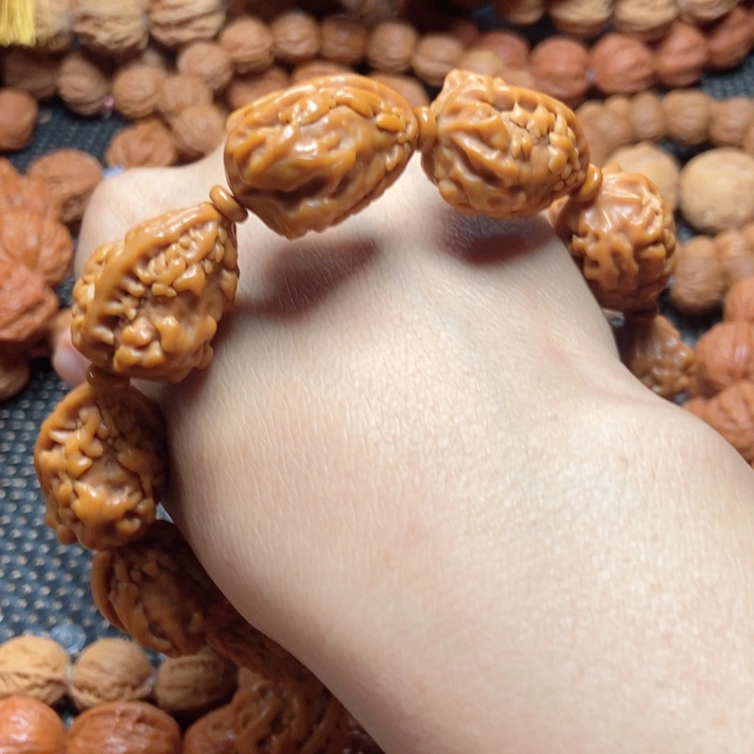 小***宝文玩核桃手串麒麟角手串