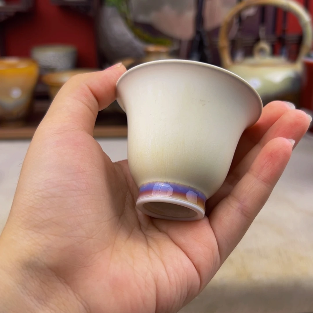 杯纯手工柴烧主人杯