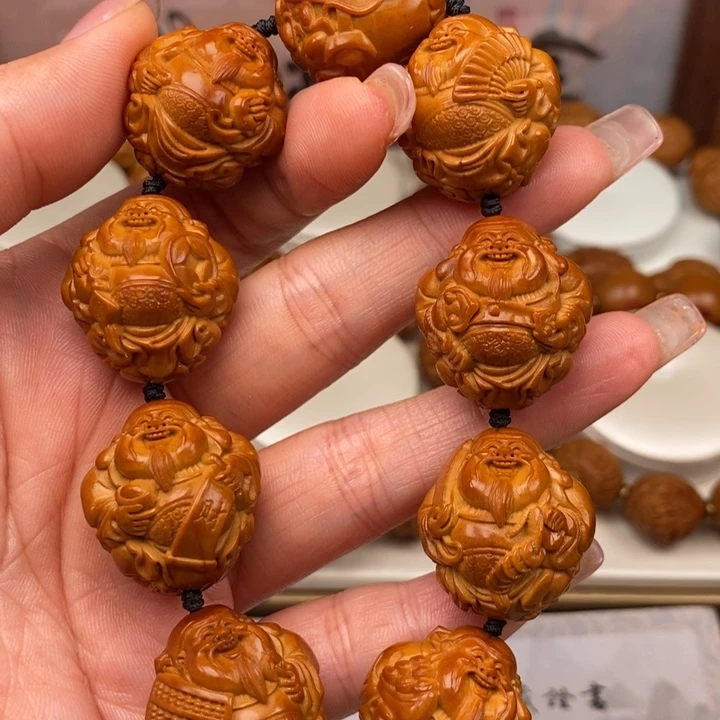 橄榄核手串/手链橄榄雕