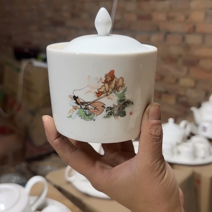 库存瓷片三打白骨精