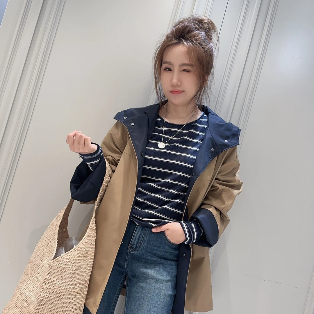 NANA家【心照不宣】韩版风衣百搭@2588