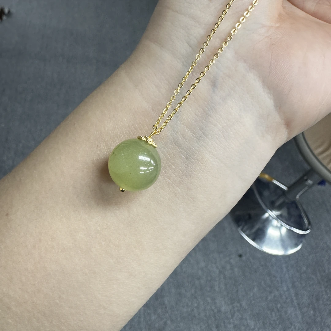 小帅家的珠宝—福利款冰晴水卡14毫米路路通项链