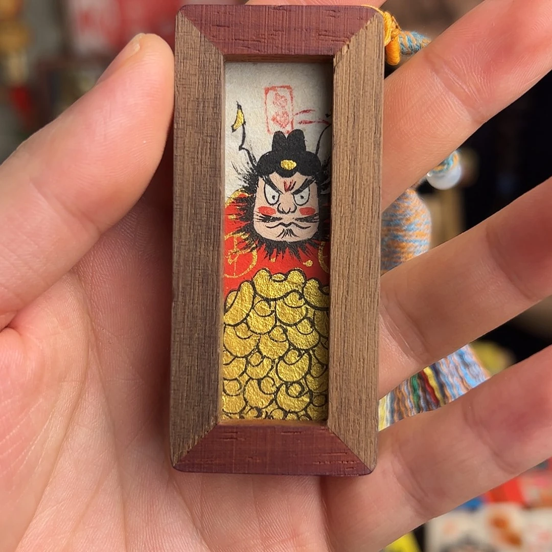 清***儿纯手绘钟馗文创画