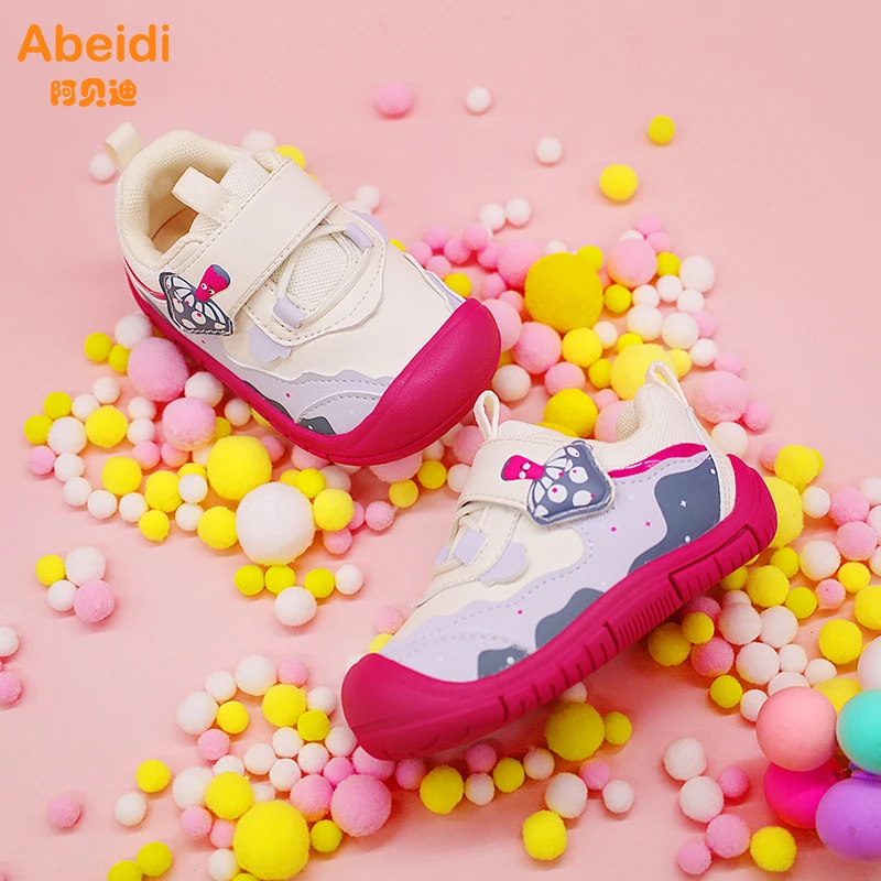 阿贝迪春秋季儿童软底防滑透气学步机能鞋男女童小童婴幼童休闲鞋