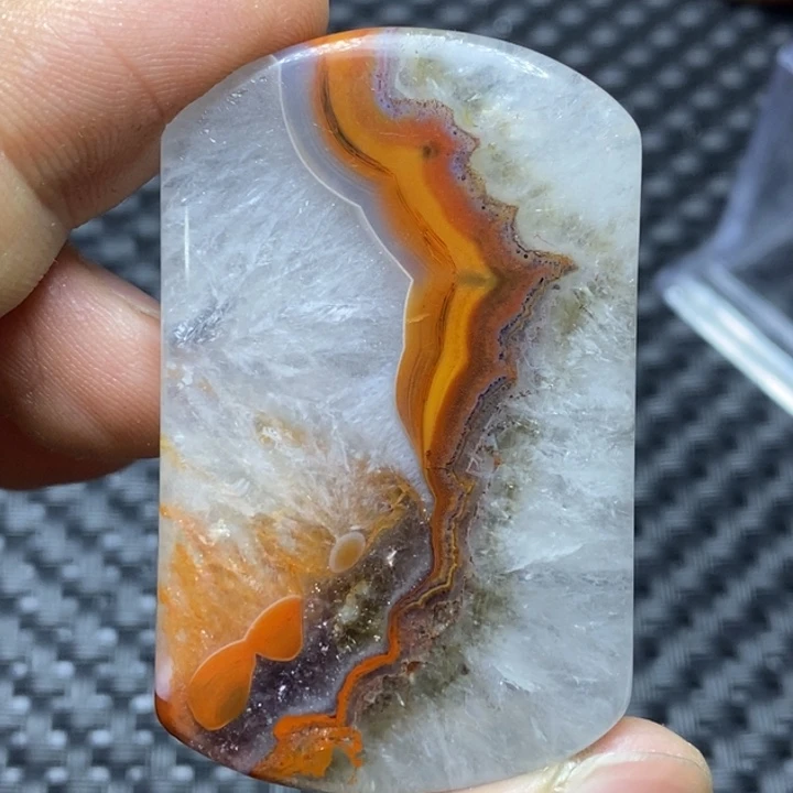 玛瑙/玉髓颈饰未镶嵌小*