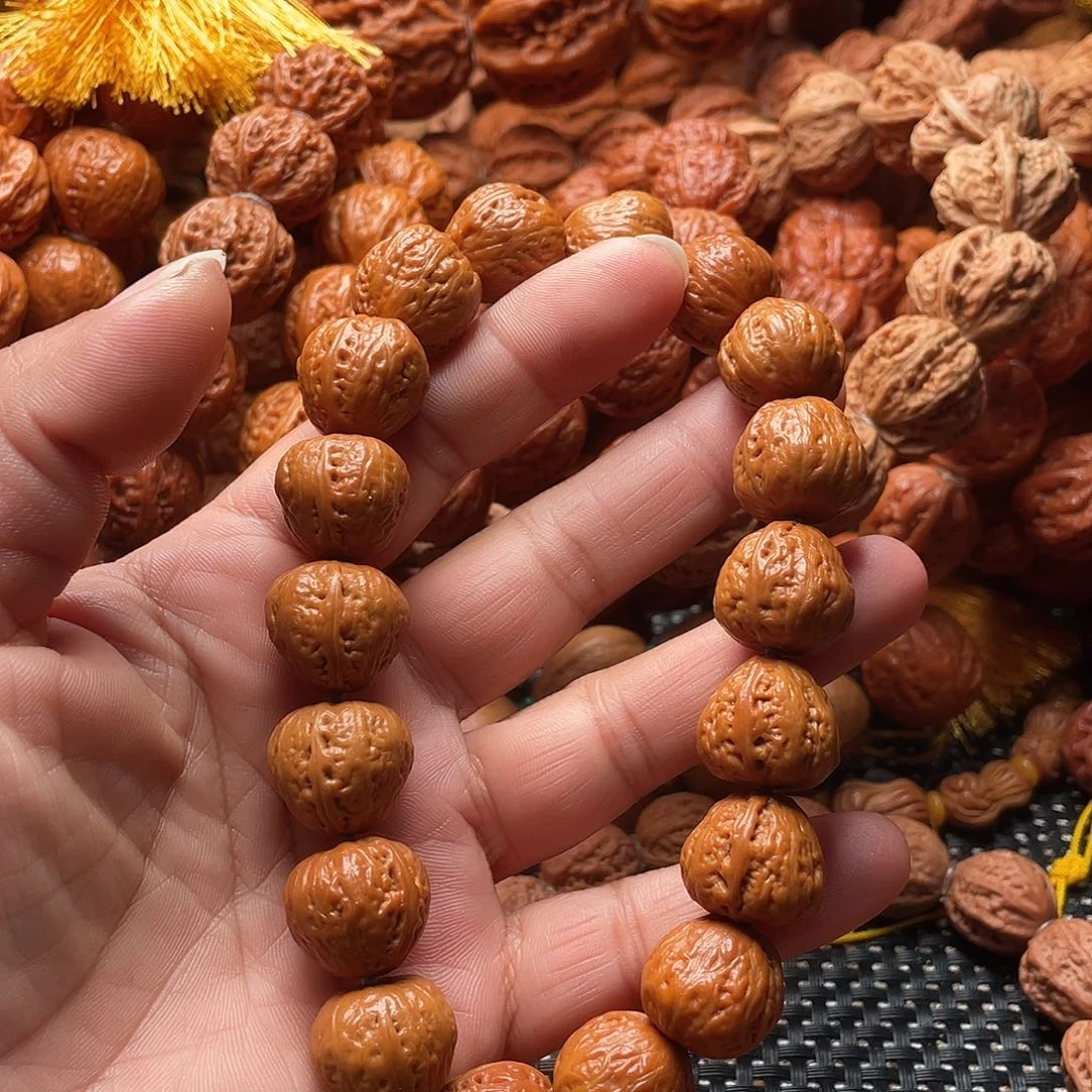 乐***玖手串文玩核桃磨盘