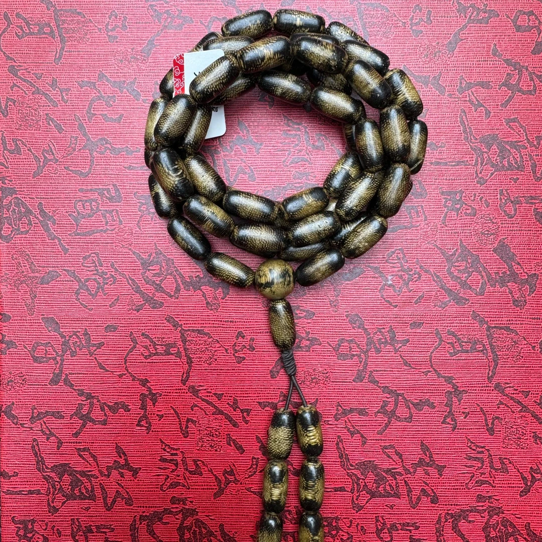 （开总文玩）天然沉香木串023