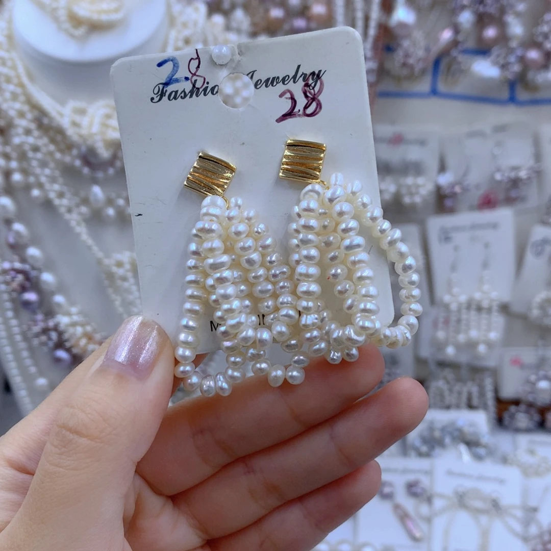 颈饰合金淡水珍珠