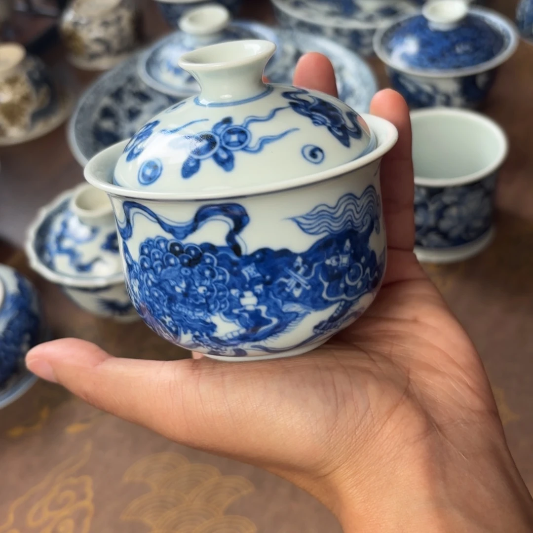 摆件景德镇手绘茶器微瑕福利