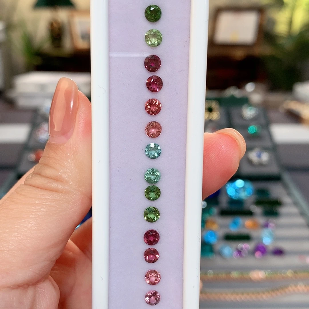 【闪购商品】碧玺裸石未镶嵌E*碧玺裸石