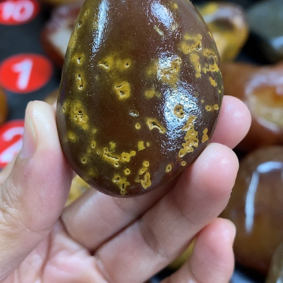 玛瑙/玉髓未镶嵌手把件