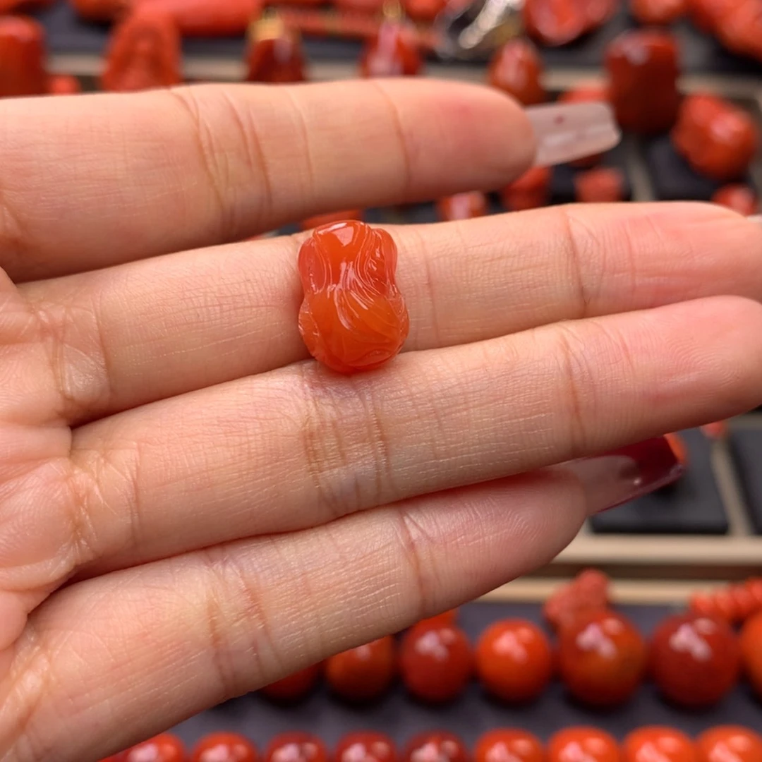 【闪购商品】南红玛瑙白菜10✖️13.8mm未镶嵌
