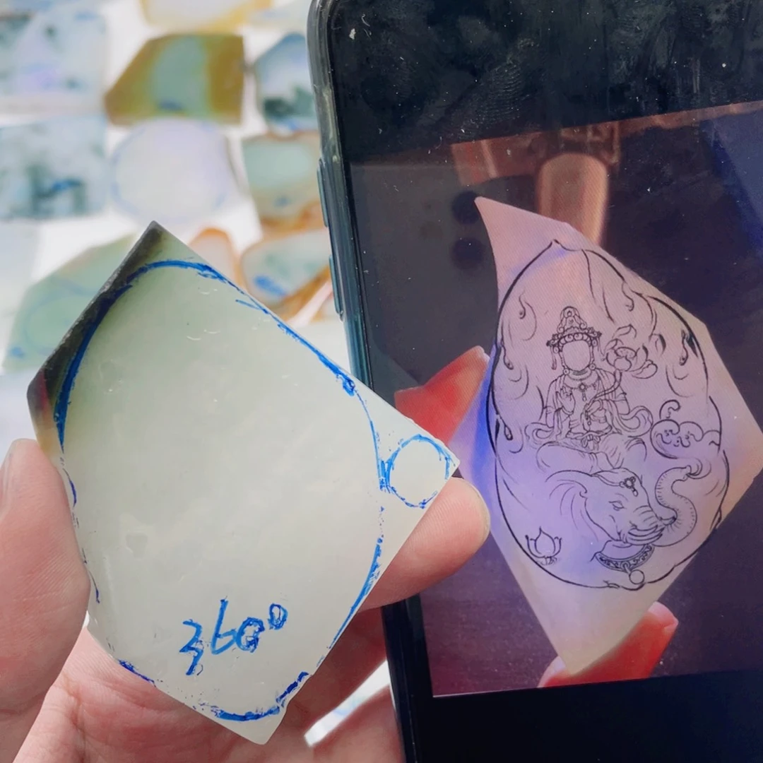 未镶嵌定制翡翠包工